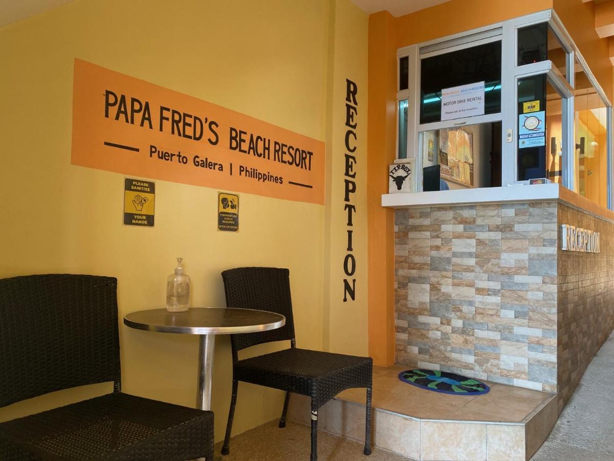 Papa Freds Beach Resort Puerto Galera Kültér fotó