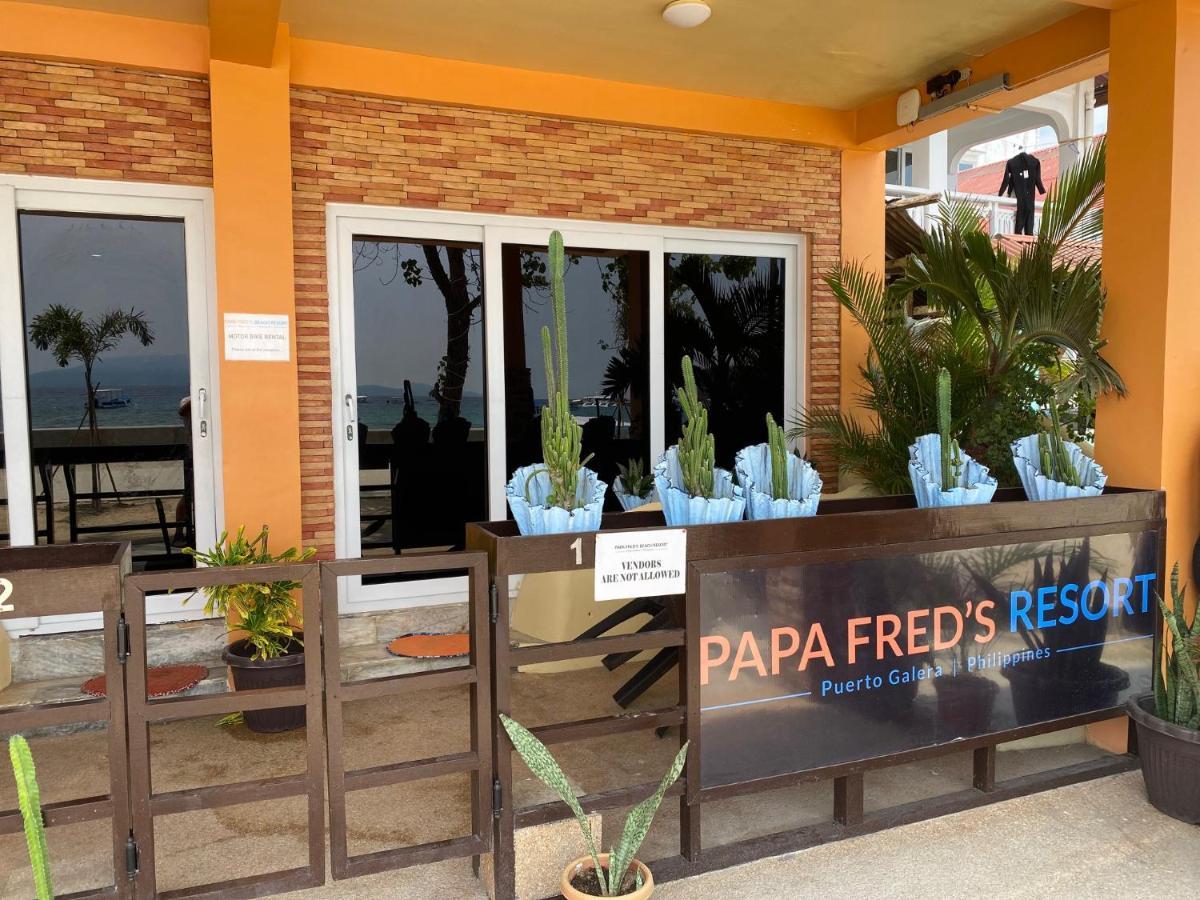 Papa Freds Beach Resort Puerto Galera Kültér fotó