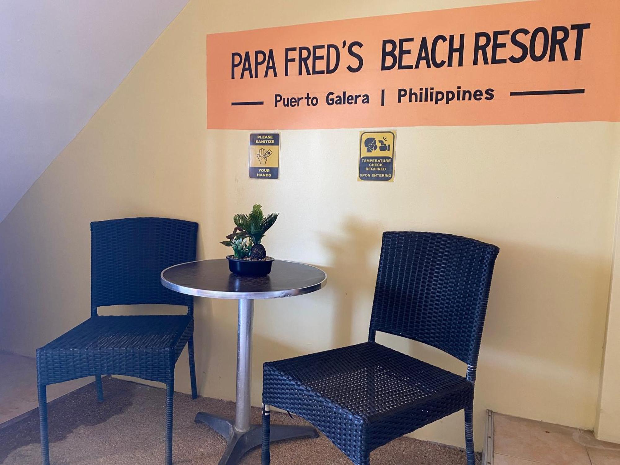 Papa Freds Beach Resort Puerto Galera Kültér fotó